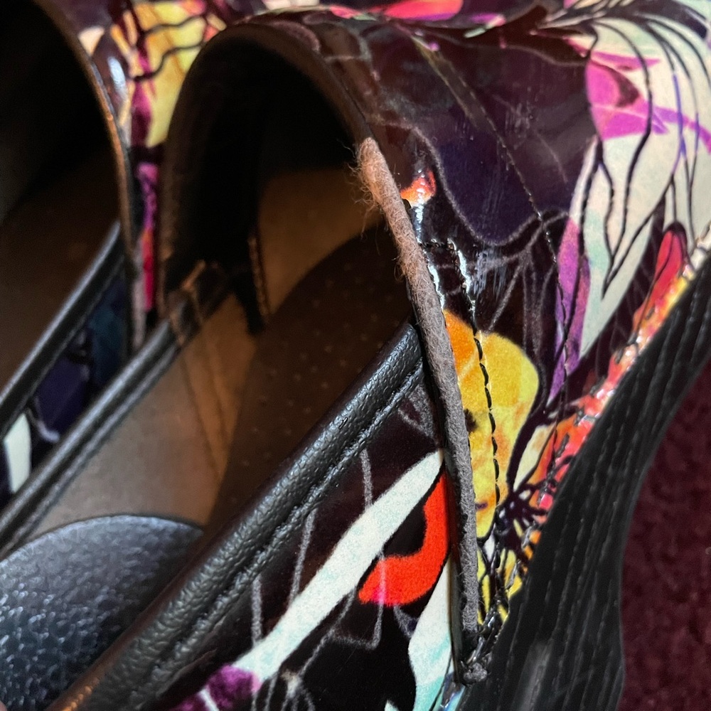 Dansko Multicolor Patterned Clogs - Picture 8 of 8